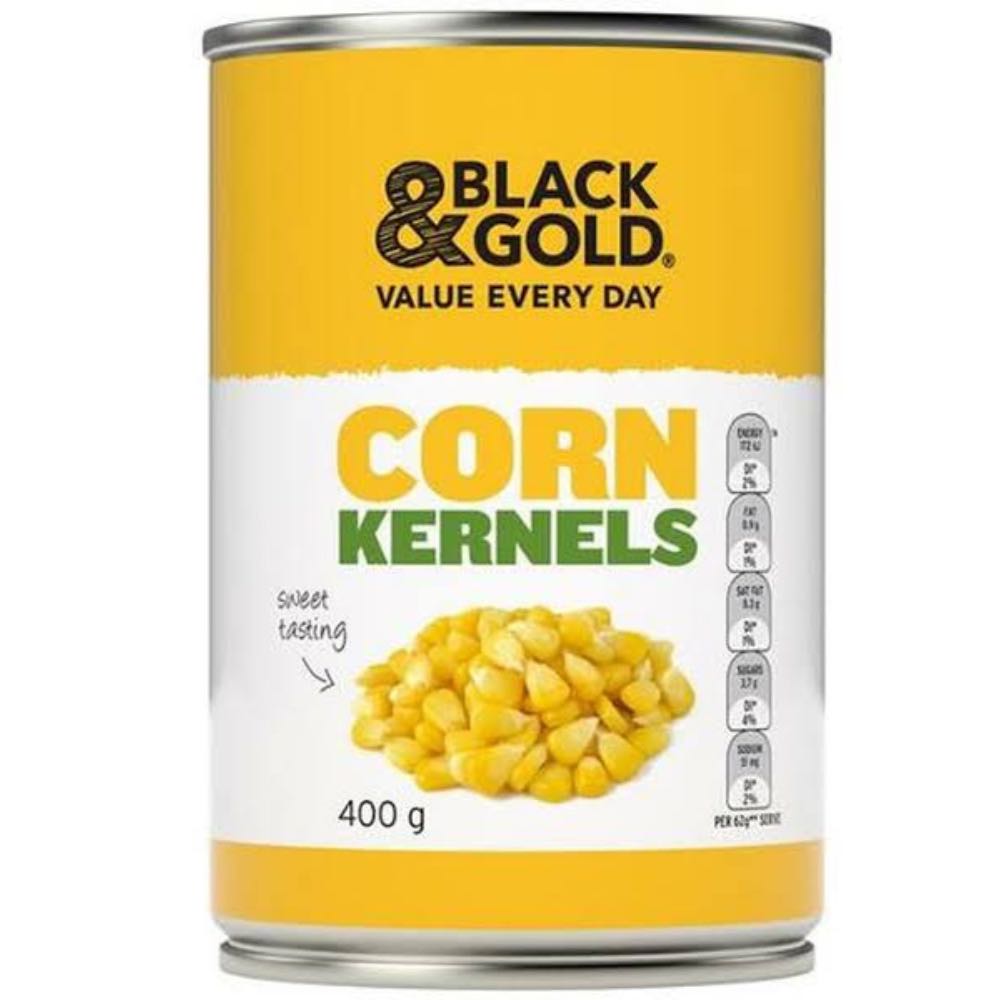 Black & Gold Corn Kernels