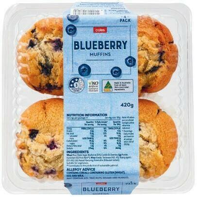 Blueberry Muffin 4pk